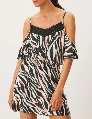 Rochie scurta s.Oliver, mix culori
