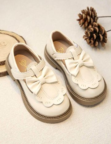 Pantofi Shein Kids, crem