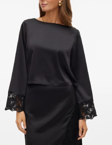 Bluza Vero Moda, negru
