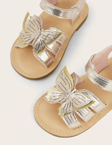Sandale Shein Kids, crem