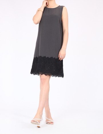 Rochie scurta Vero Moda, gri