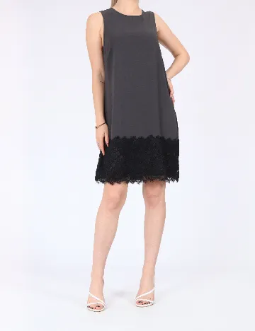 Rochie scurta Vero Moda, gri