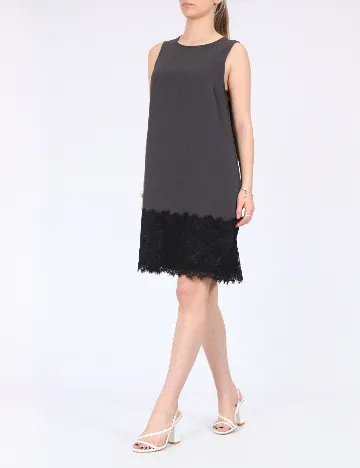Rochie scurta Vero Moda, gri