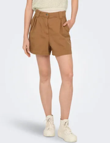 Pantaloni scurti Only, maro