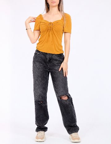 Bluza Vero Moda, mustar
