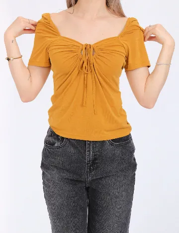 Bluza Vero Moda, mustar