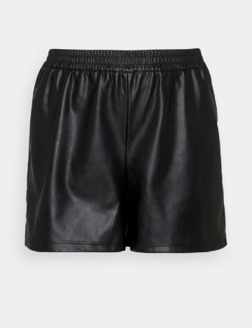 Pantaloni scurti Vero Moda Curve, negru