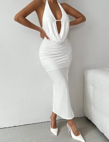 Rochie lunga SHEIN, alb