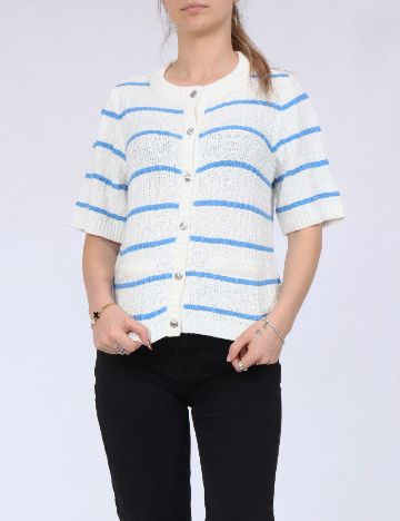 Bluza Jacqueline de Yong, alb