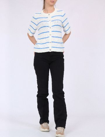 Bluza Jacqueline de Yong, alb