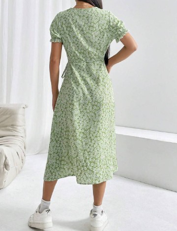 Rochie medie SHEIN, verde