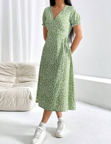 Rochie medie SHEIN, verde