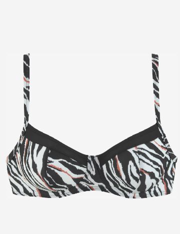 Sutien de baie s.Oliver, animal print