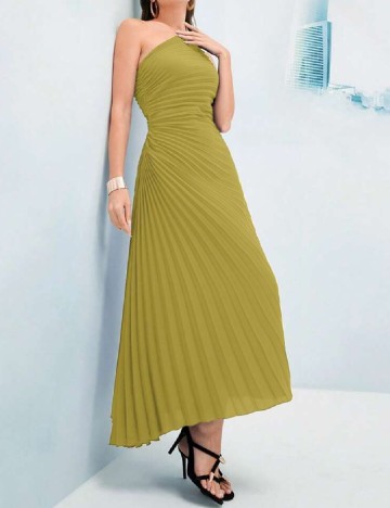 Rochie lunga SHEIN, verde