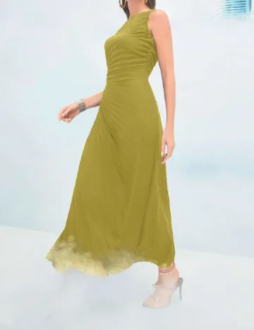 Rochie lunga SHEIN, verde