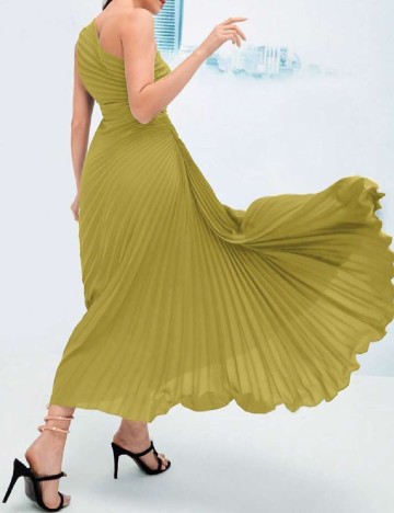 Rochie lunga SHEIN, verde