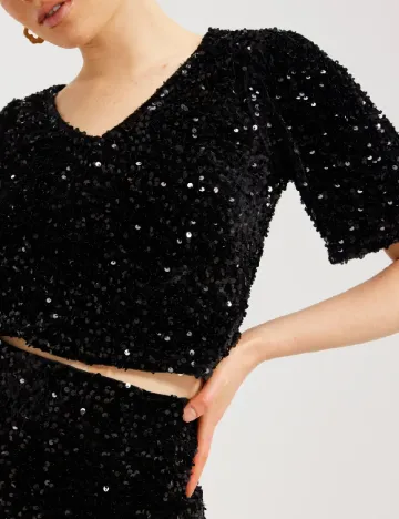 Bluza Jacqueline de Yong, negru
