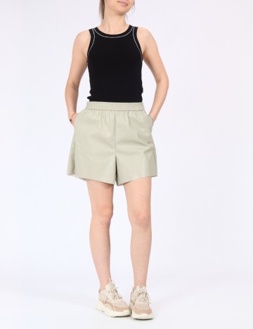 Pantaloni scurti Vero Moda, bej