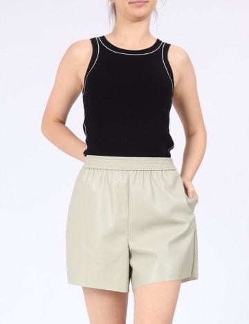 Pantaloni scurti Vero Moda, bej