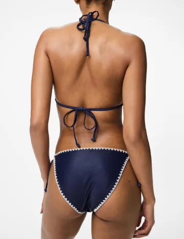Sutien de baie Pieces, bleumarin
