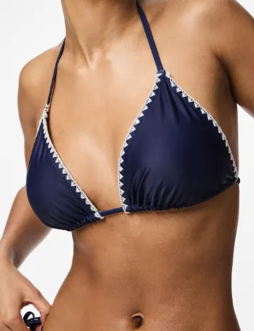 Sutien de baie Pieces, bleumarin