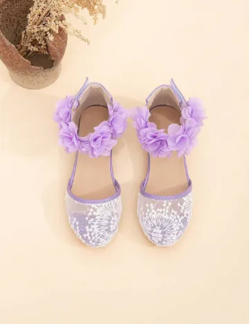 Pantofi Shein Kids, mov