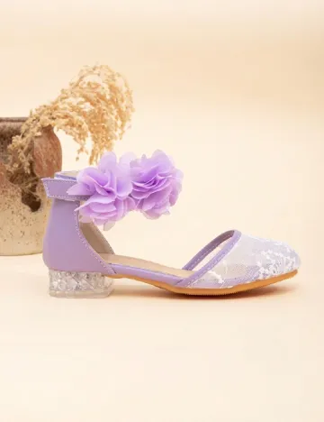 Pantofi Shein Kids, mov