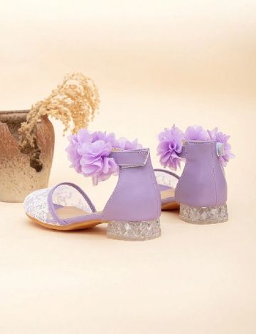 Pantofi Shein Kids, mov