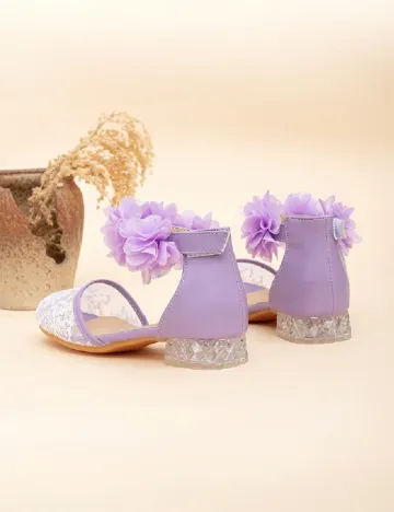 Pantofi Shein Kids, mov