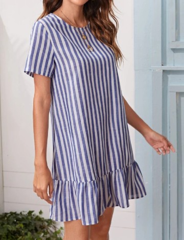 Rochie scurta SHEIN, albastru