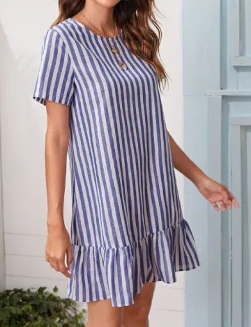 Rochie scurta SHEIN, albastru