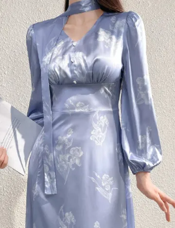 Rochie medie SHEIN, albastru