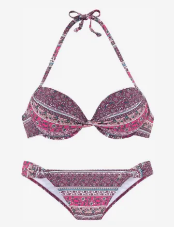 Costum de baie s.Oliver, roz