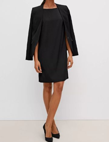 Rochie scurta Comma, negru