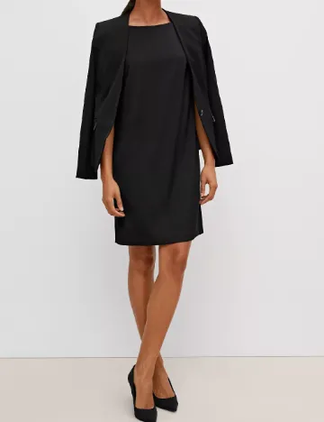 Rochie scurta Comma, negru
