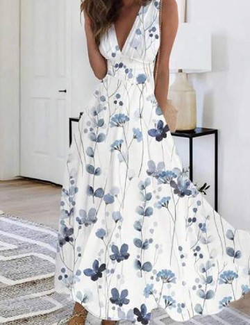 Rochie lunga SHEIN, alb
