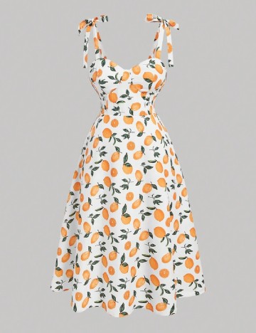 Rochie medie SHEIN CURVE, alb