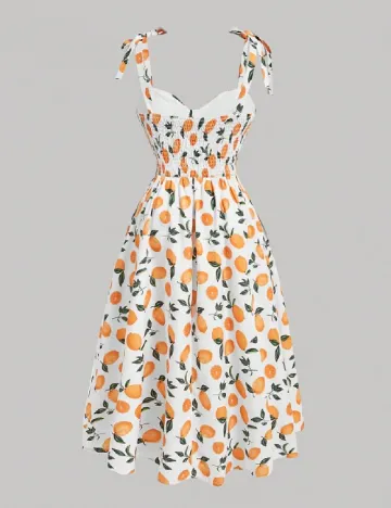 Rochie medie SHEIN CURVE, alb