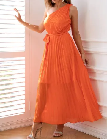 Rochie lunga SHEIN, portocaliu
