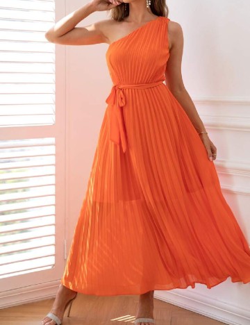 Rochie lunga SHEIN, portocaliu