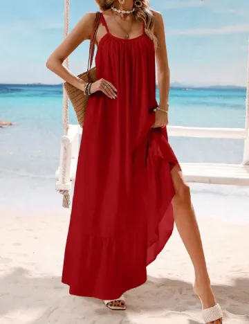 Rochie lunga SHEIN, rosu