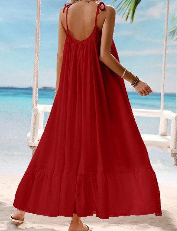 Rochie lunga SHEIN, rosu
