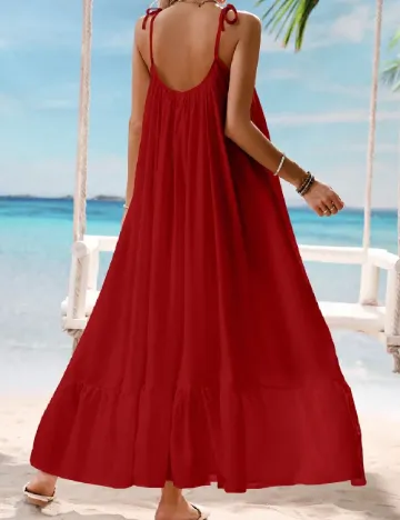 Rochie lunga SHEIN, rosu