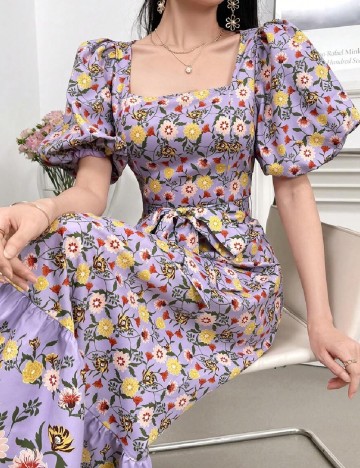Rochie lunga SHEIN, mov
