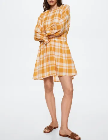 Rochie scurta Mango, galben