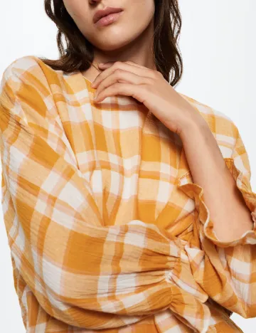 Rochie scurta Mango, galben