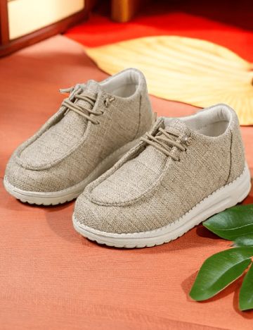 Pantofi Shein Kids, crem