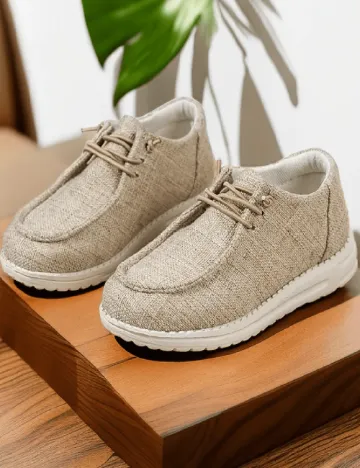 Pantofi Shein Kids, crem
