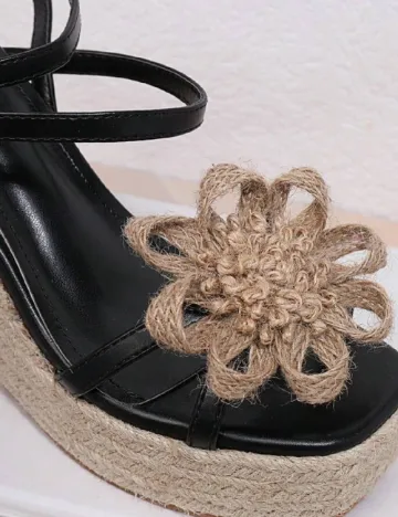 Sandale SHEIN, negru