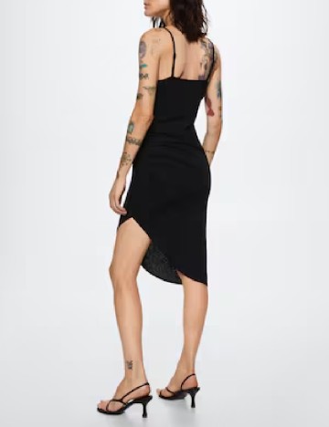 Rochie medie Mango, negru